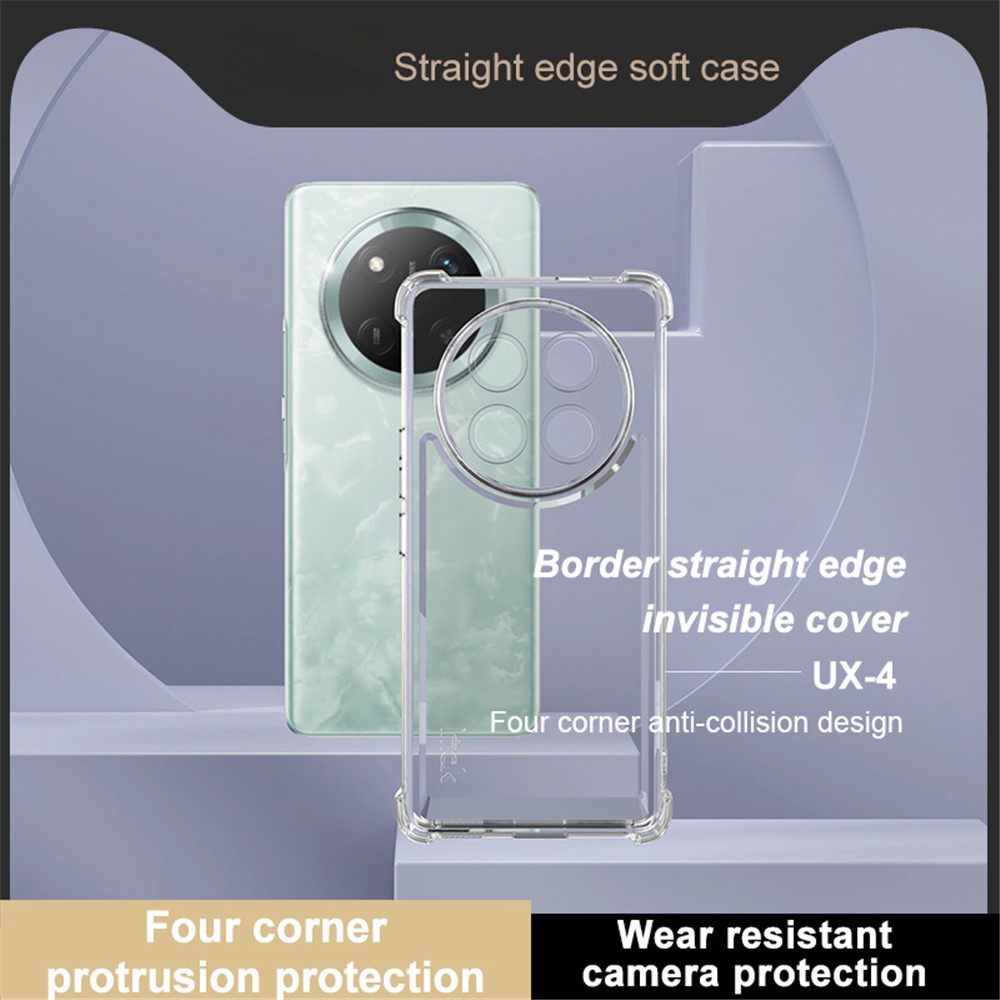 IMAK IMAK Honor Magic7 Lite Skal Shockproof TPU Transparent - Teknikhallen.se