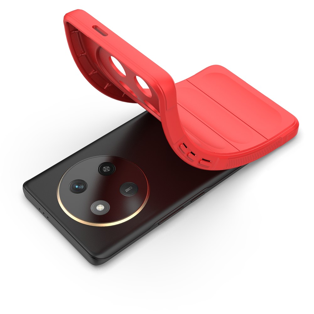  Honor Magic7 Lite Skal Magic Shield Röd - Teknikhallen.se