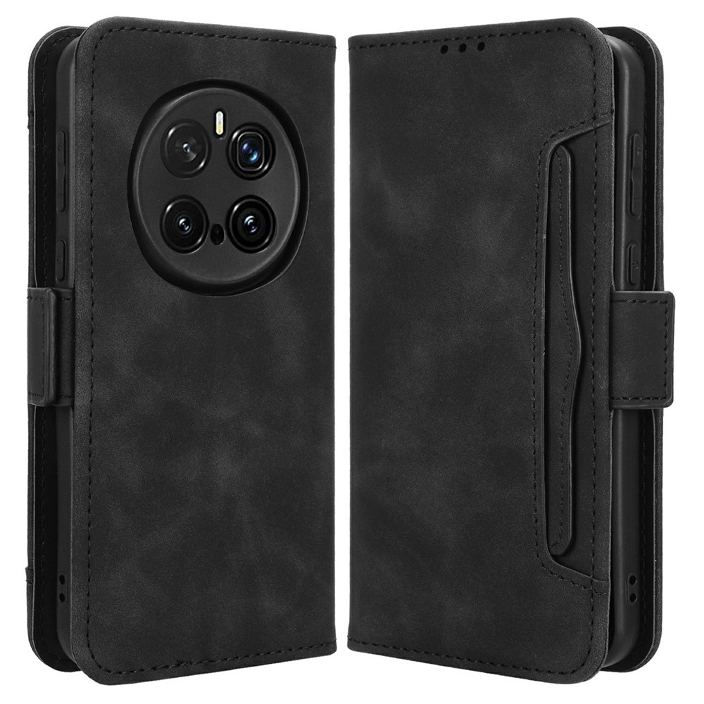  Honor Magic7 Pro Fodral Med Avtagbart Kortfodral Svart - Teknikhallen.se