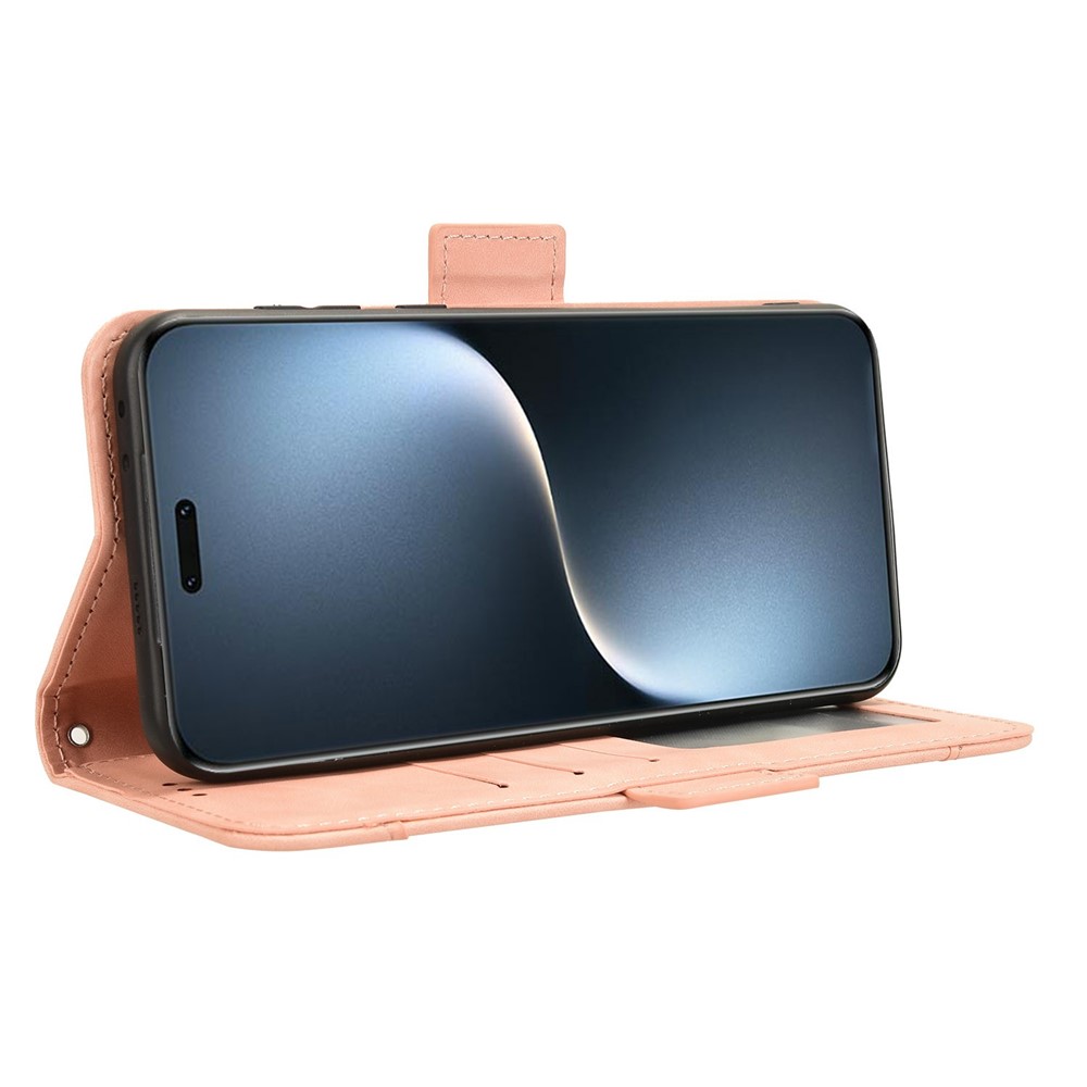  Honor Magic7 Pro Fodral Med Avtagbart Kortfodral Rosa - Teknikhallen.se