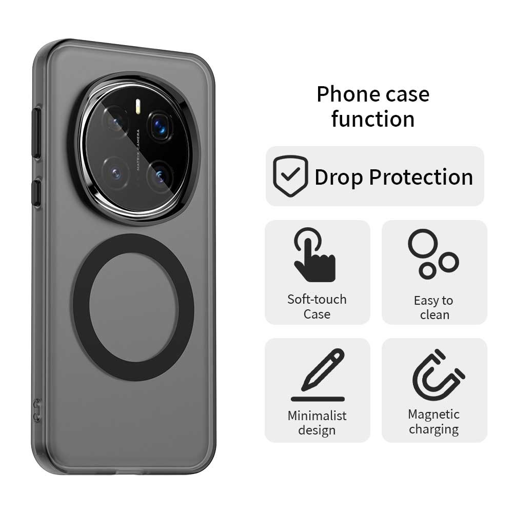  Honor Magic7 Pro Skal MagSafe Hybrid Svart - Teknikhallen.se