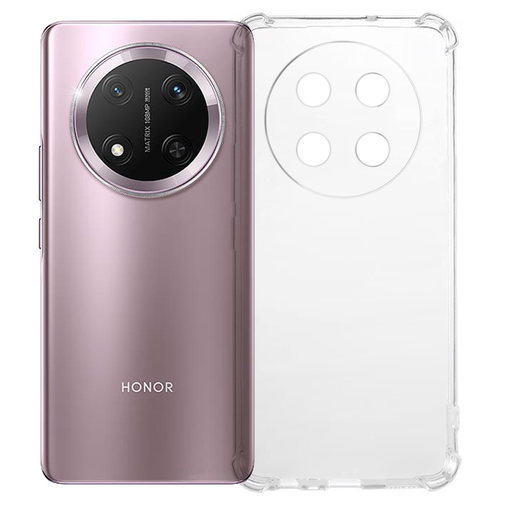KALEBOL KALEBOL Honor Magic7 Lite Skal Shockproof TPU Transparent - Teknikhallen.se