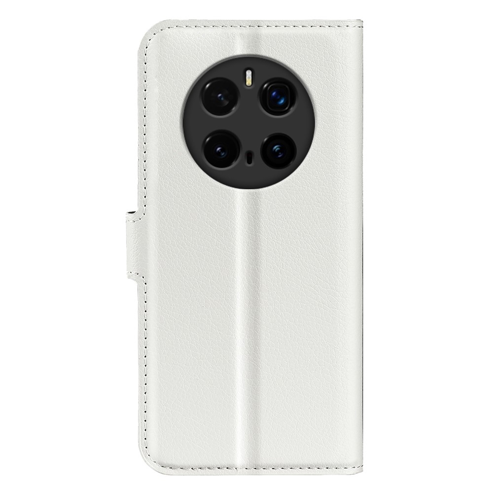  Honor Magic7 Pro Fodral Litchi Läder Vit - Teknikhallen.se