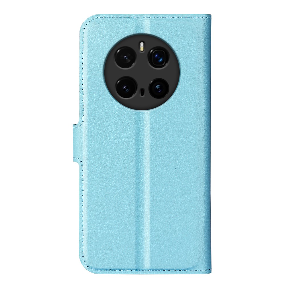  Honor Magic7 Pro Fodral Litchi Läder Blå - Teknikhallen.se