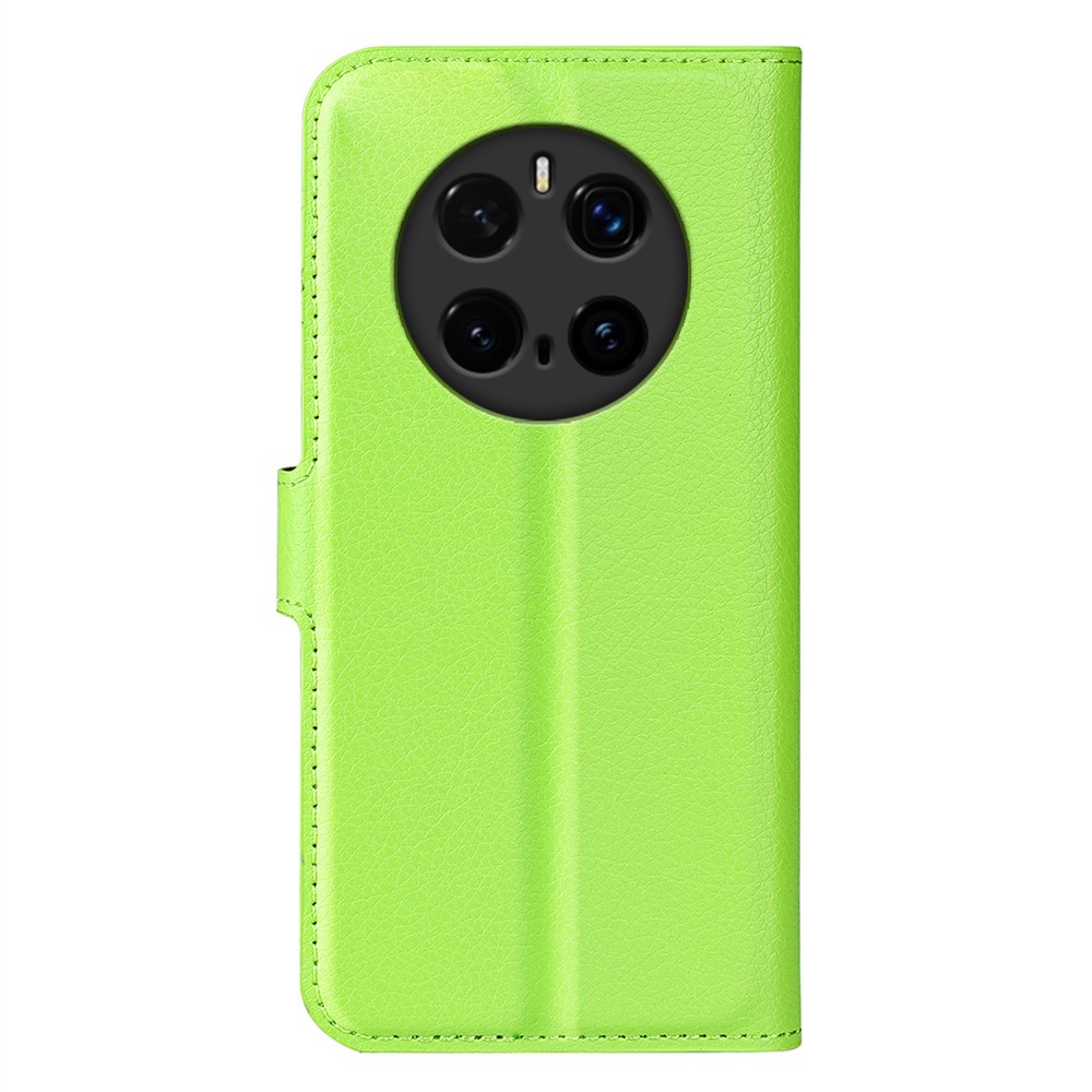  Honor Magic7 Pro Fodral Litchi Läder Grön - Teknikhallen.se