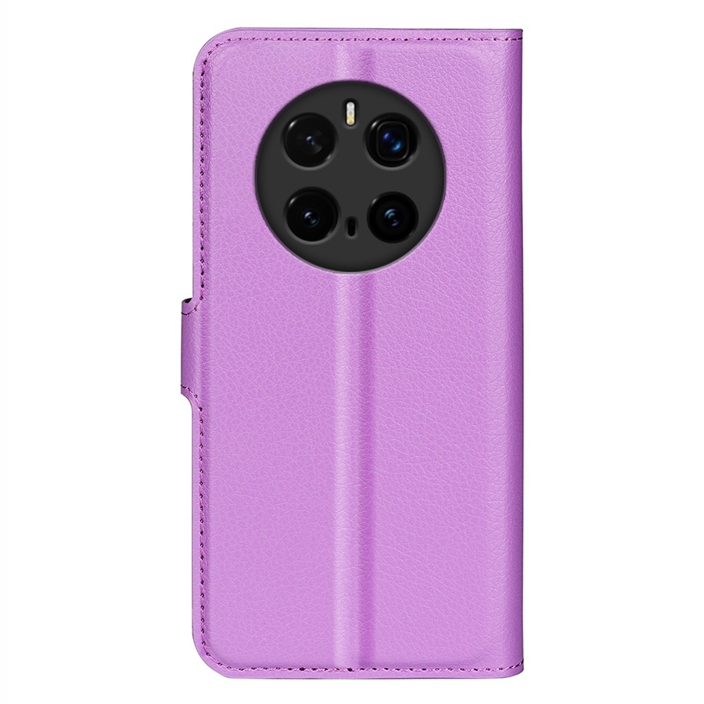  Honor Magic7 Pro Fodral Litchi Läder Lila - Teknikhallen.se