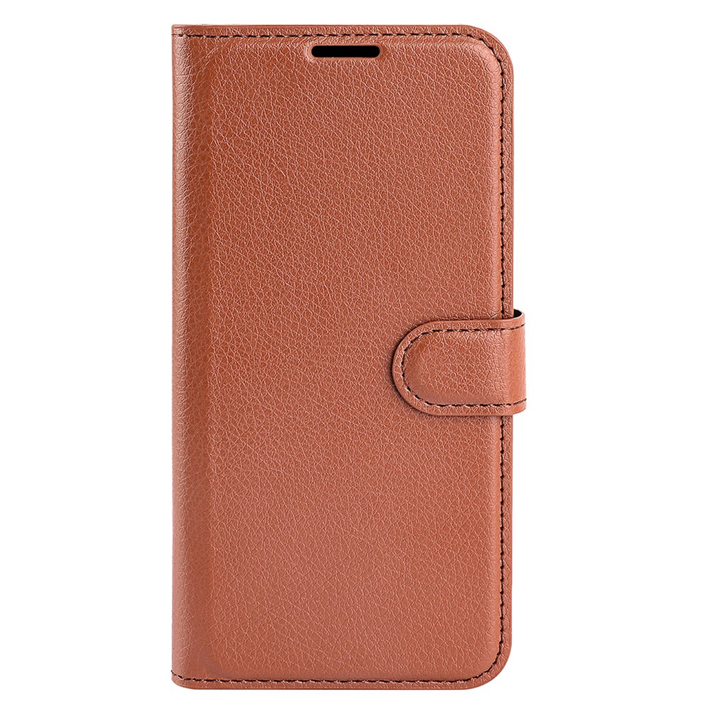  Honor Magic7 Pro Fodral Litchi Läder Brun - Teknikhallen.se