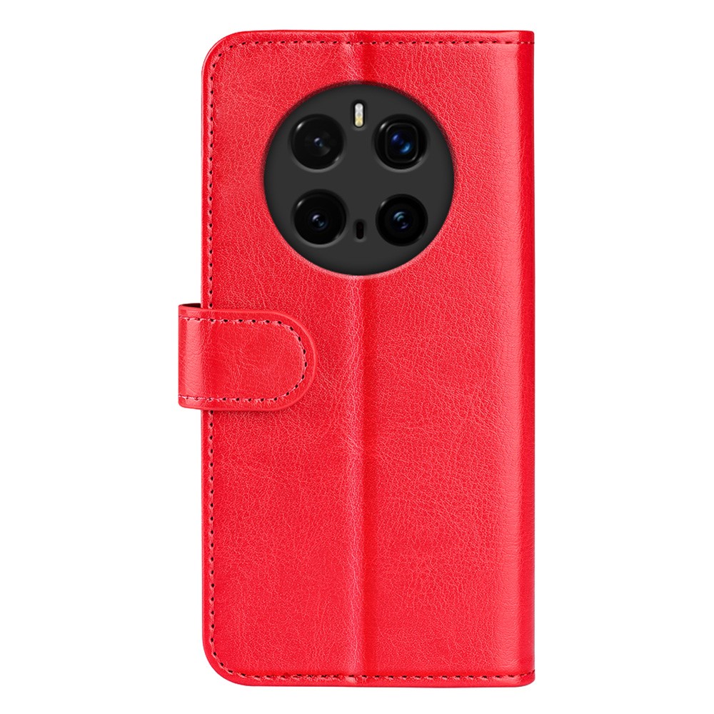  Honor Magic7 Pro Fodral Crazy Horse Läder Röd - Teknikhallen.se