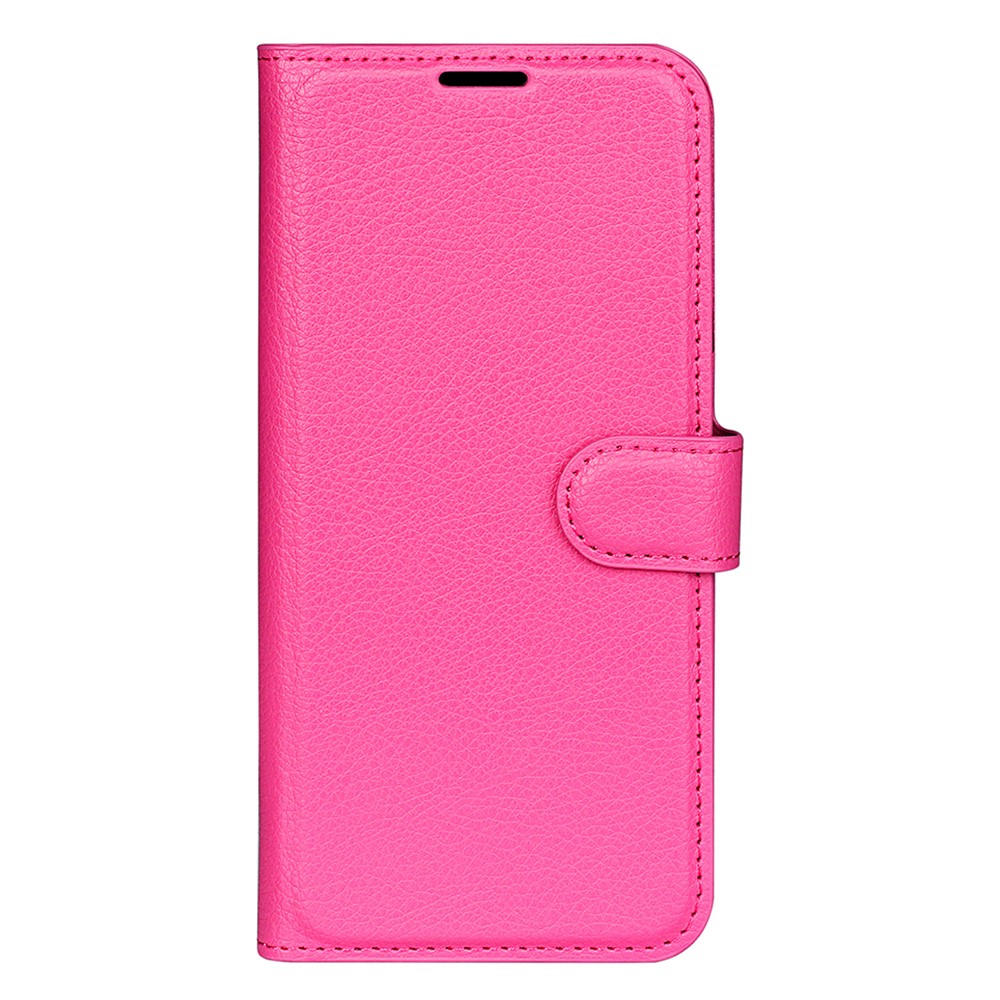  Honor Magic7 Lite Fodral Litchi Läder Rosa - Teknikhallen.se