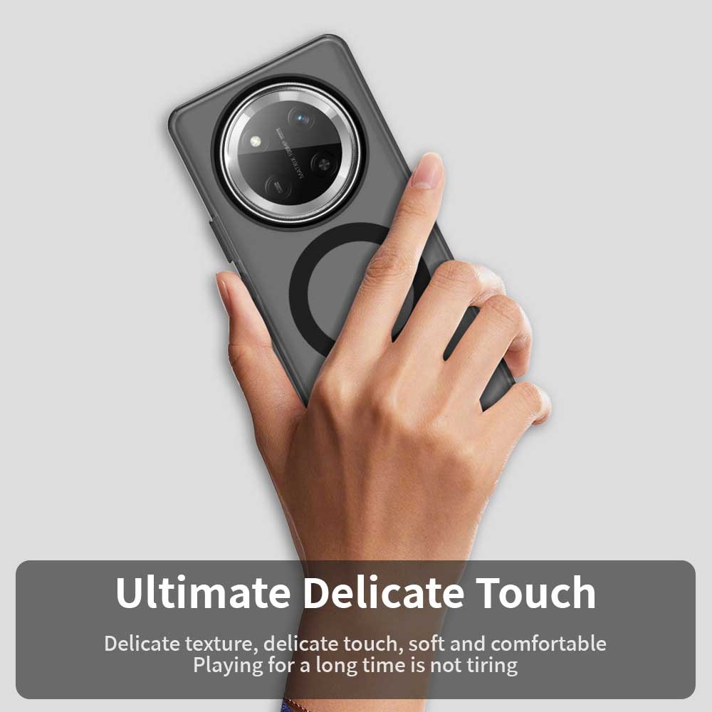  Honor Magic7 Lite Skal MagSafe Hybrid Svart - Teknikhallen.se