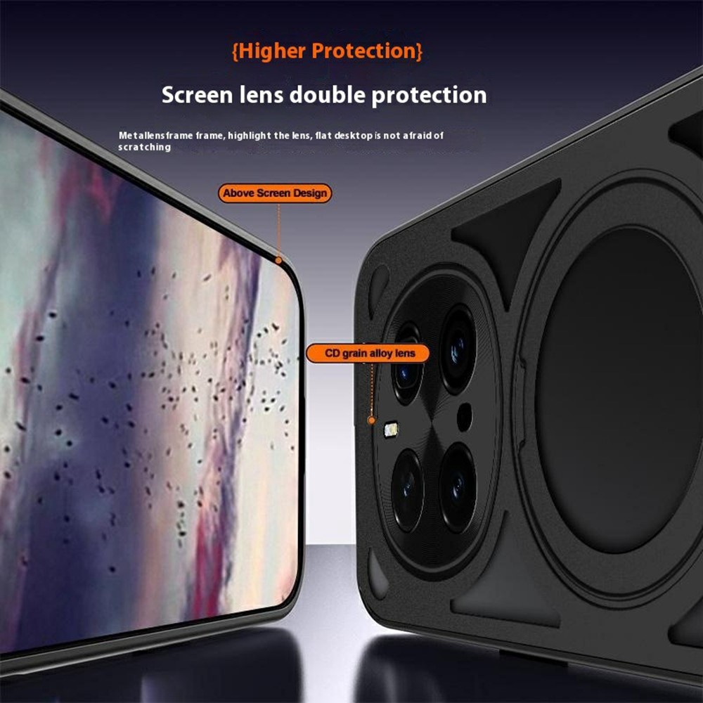  Honor Magic7 Pro Skal MagSafe Kickstand Hollow Svart - Teknikhallen.se