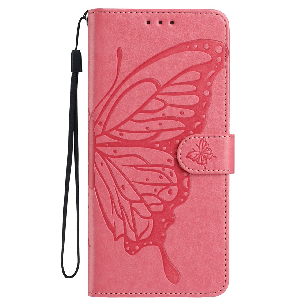  Honor 400 Lite Fodral Fjäril Tryck Rosa - Teknikhallen.se