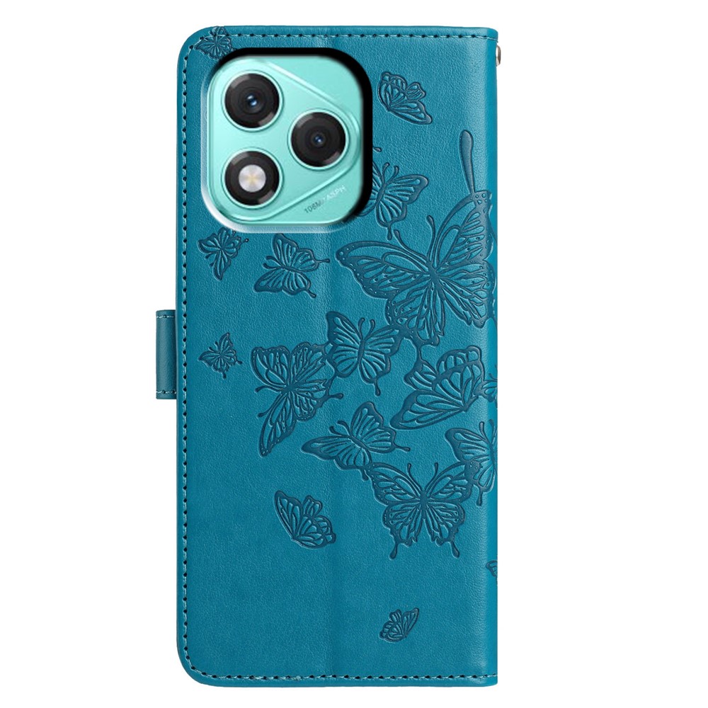  Honor 400 Lite Fodral Fjäril Tryck Blå - Teknikhallen.se