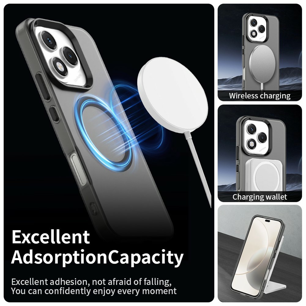  Honor 400 Lite Skal MagSafe Hybrid Svart - Teknikhallen.se