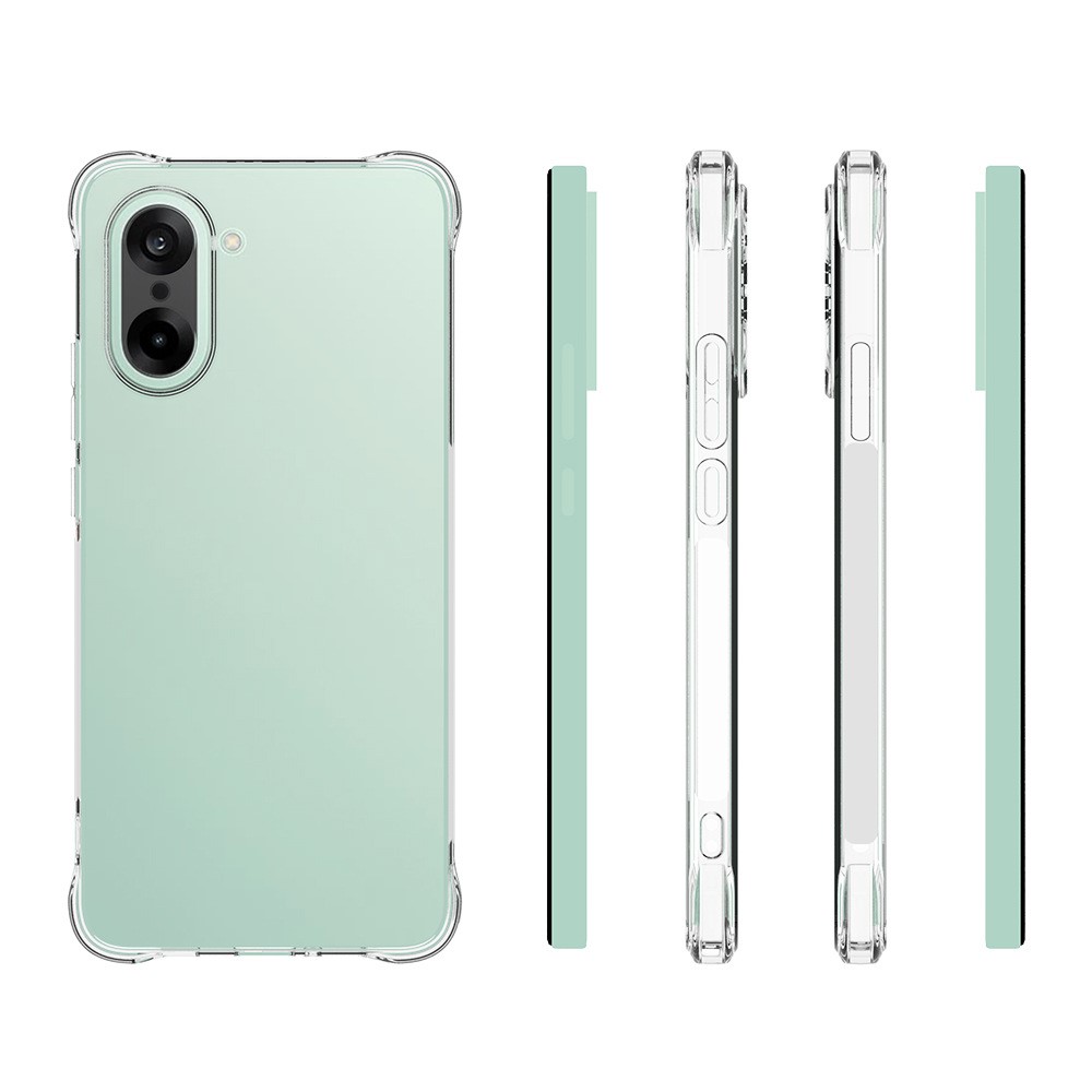  OnePlus Nord CE5 Skal Shockproof TPU Transparent - Teknikhallen.se