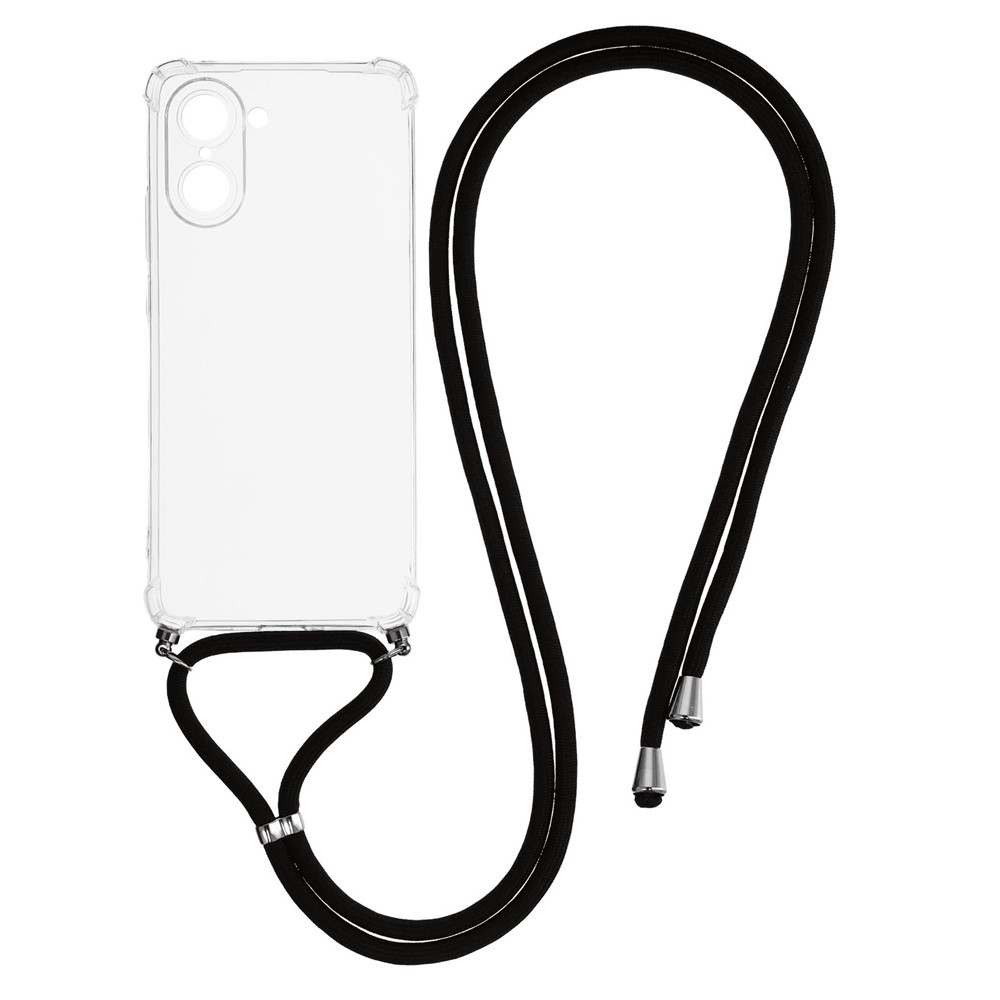  OnePlus Nord CE5 Skal TPU Med Mobilsnöre Transparent - Teknikhallen.se