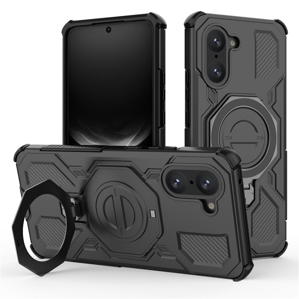  OnePlus Nord CE5 Skal MagSafe Kickstand Svart - Teknikhallen.se