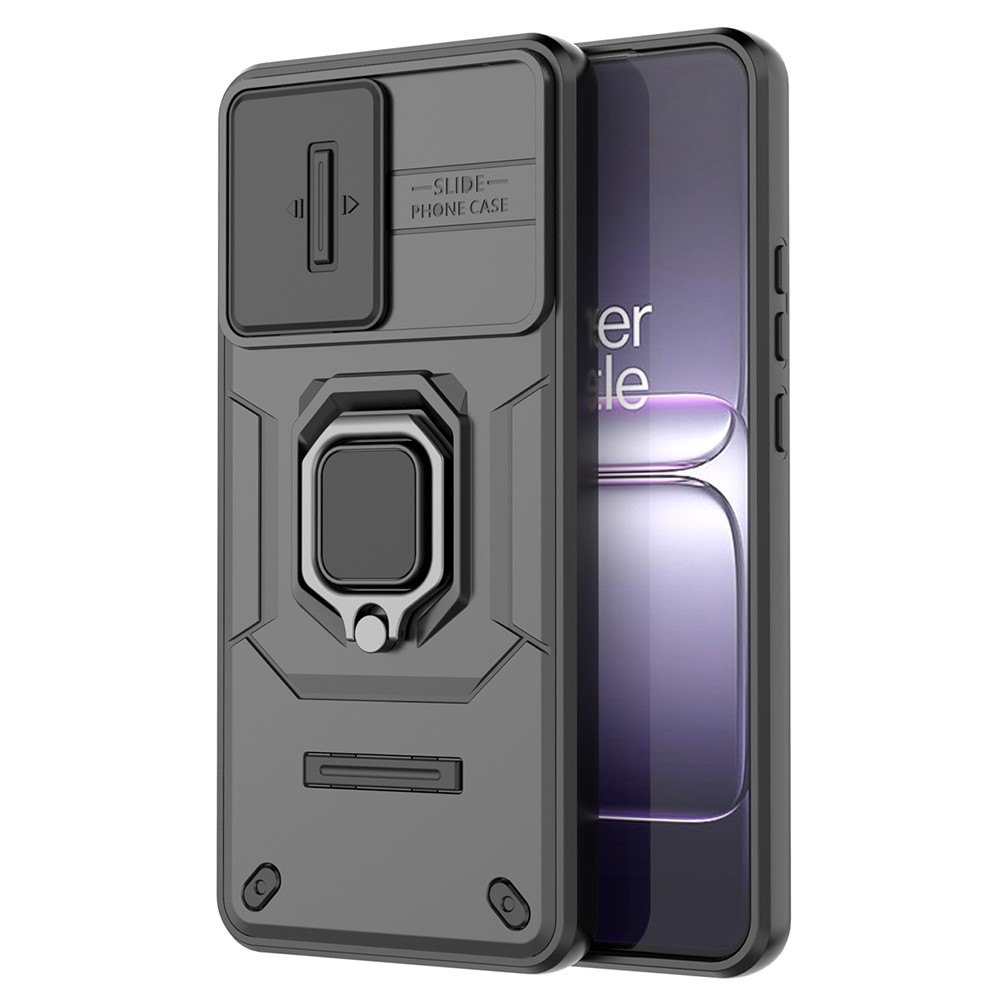  OnePlus Nrod CE5 Skal Hybrid Ring CamShield Svart - Teknikhallen.se