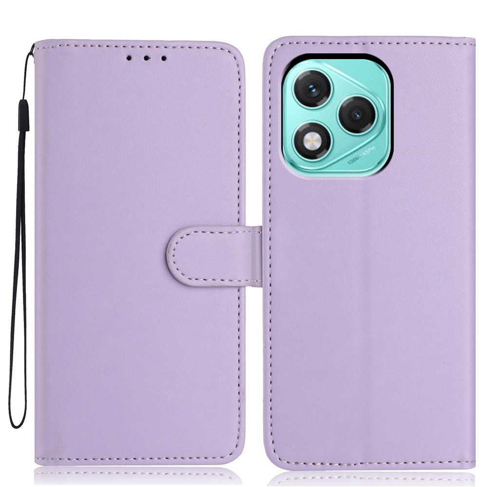  Honor 400 Lite Plånboksfodral Läder Lila - Teknikhallen.se