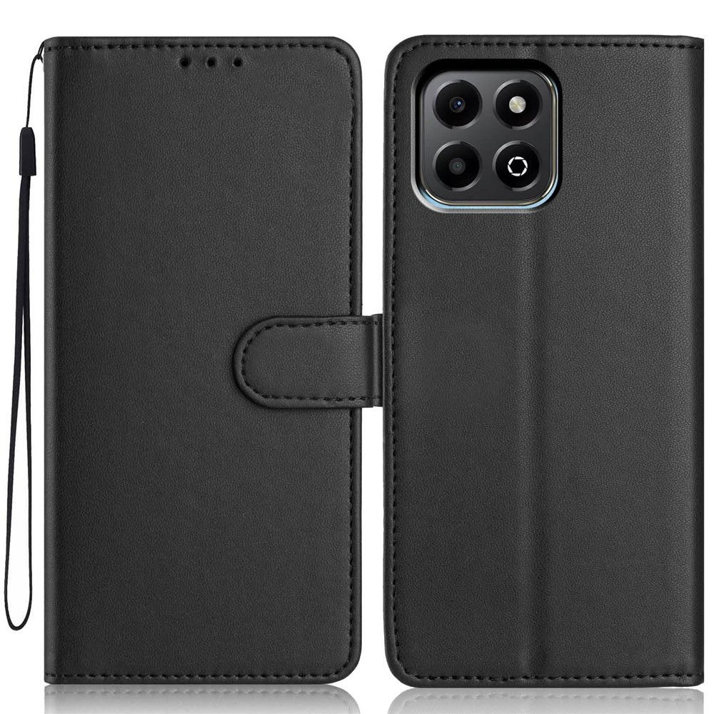  Honor 400 Smart Plånboksfodral Läder Svart - Teknikhallen.se