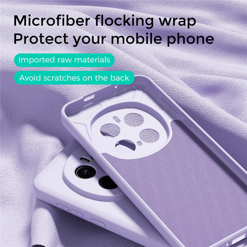 ABEEL ABEEL Honor Magic7 Pro Skal MagSafe Liquid Silicone Svart - Teknikhallen.se