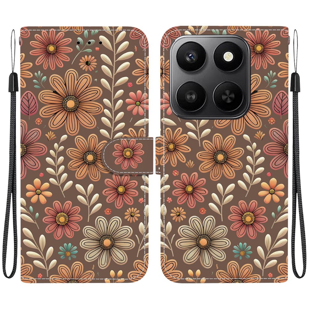  Honor 400 Smart Fodral Läder Blossom - Teknikhallen.se