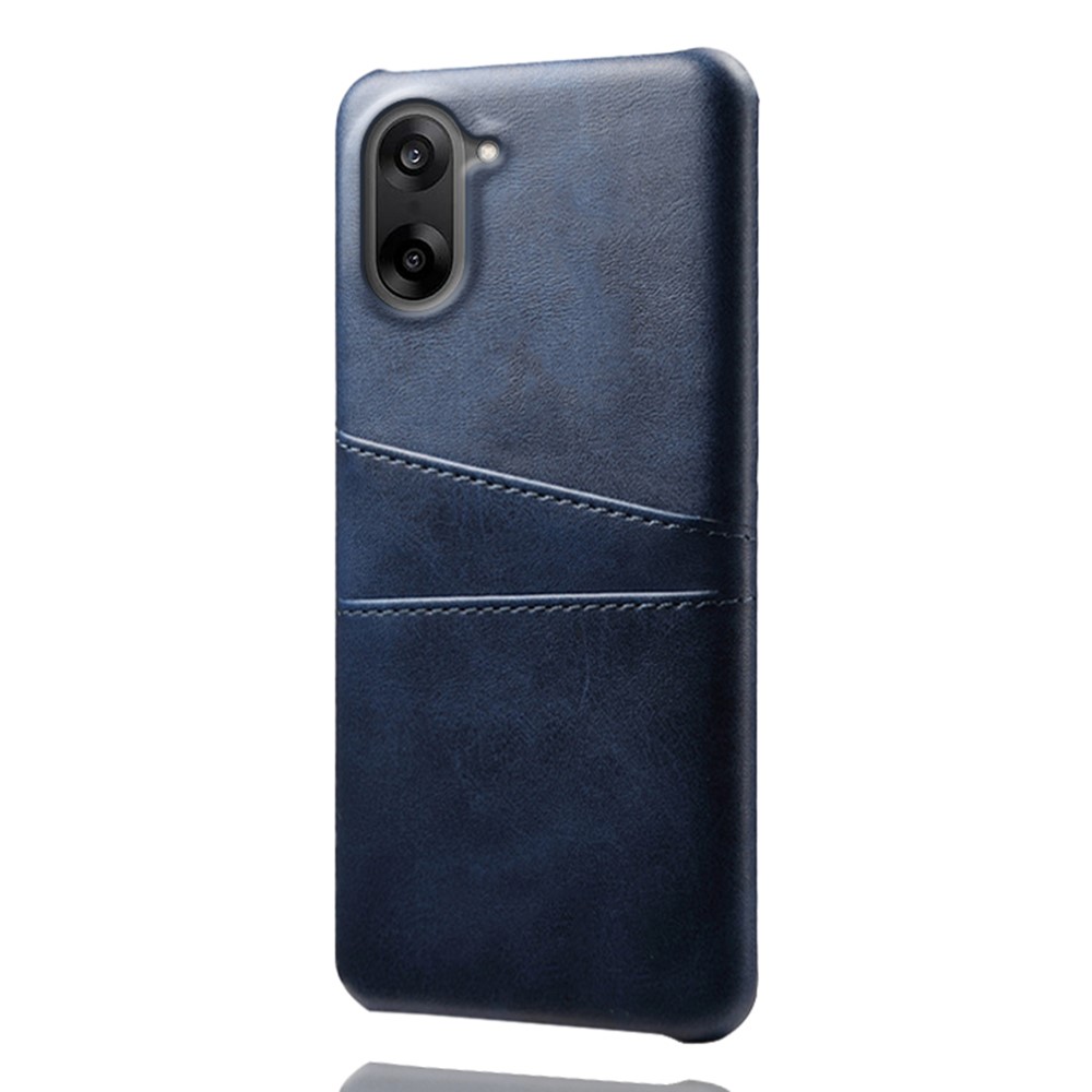  OnePlus Nord CE5 Läderbelagt Skal Med Kortfack Blå - Teknikhallen.se