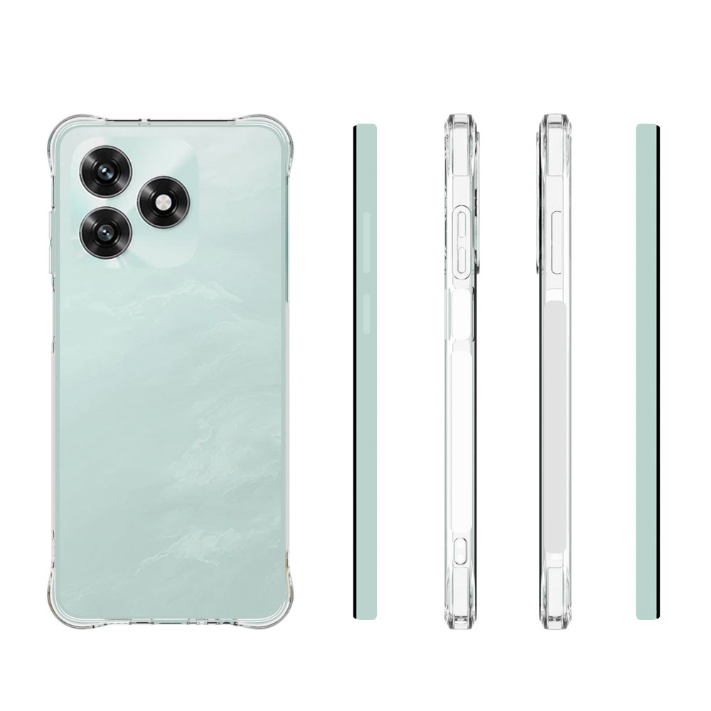 WANLONFENG WANLONFENG Honor X5c Plus Skal TPU Transparent - Teknikhallen.se