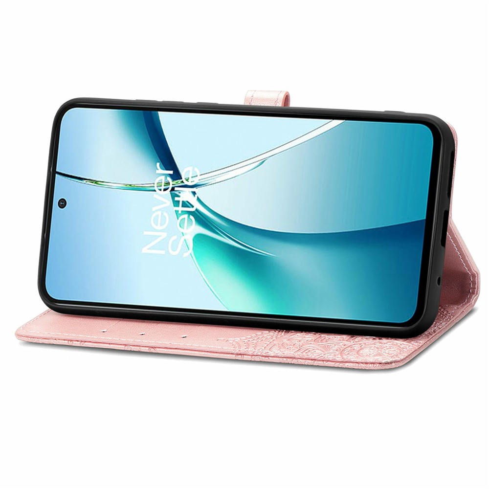  Honor 400 Smart Fodral Mandala Läder Roséguld - Teknikhallen.se