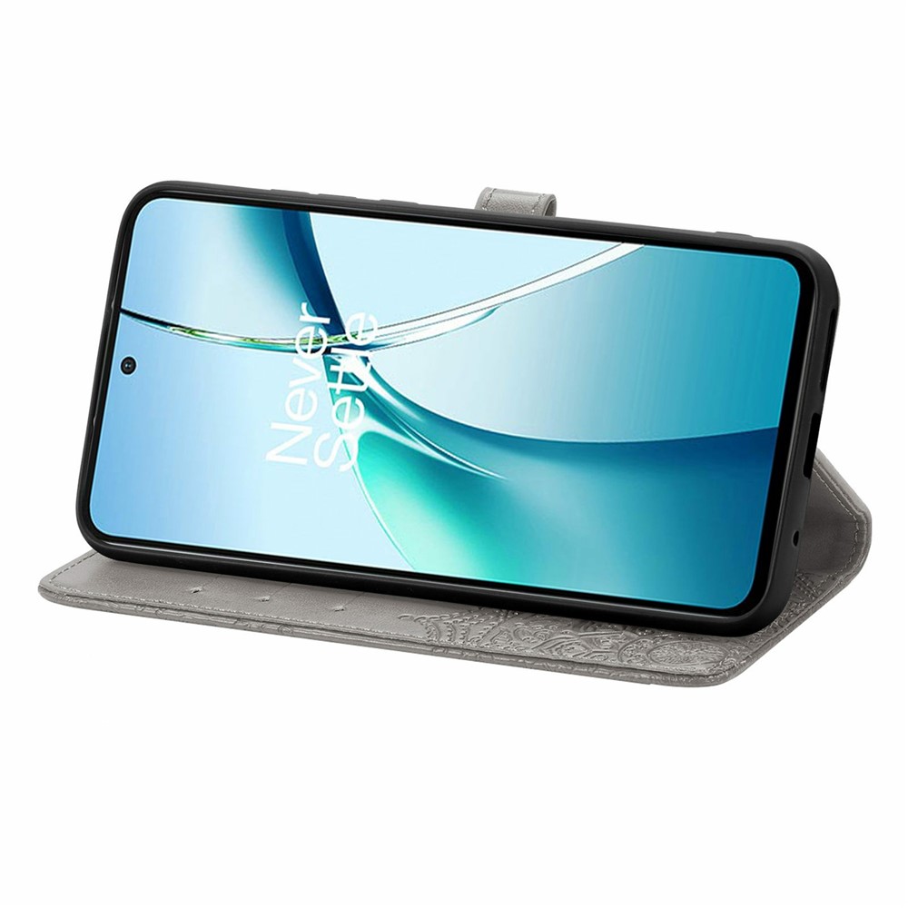  Honor 400 Smart Fodral Mandala Läder Grå - Teknikhallen.se