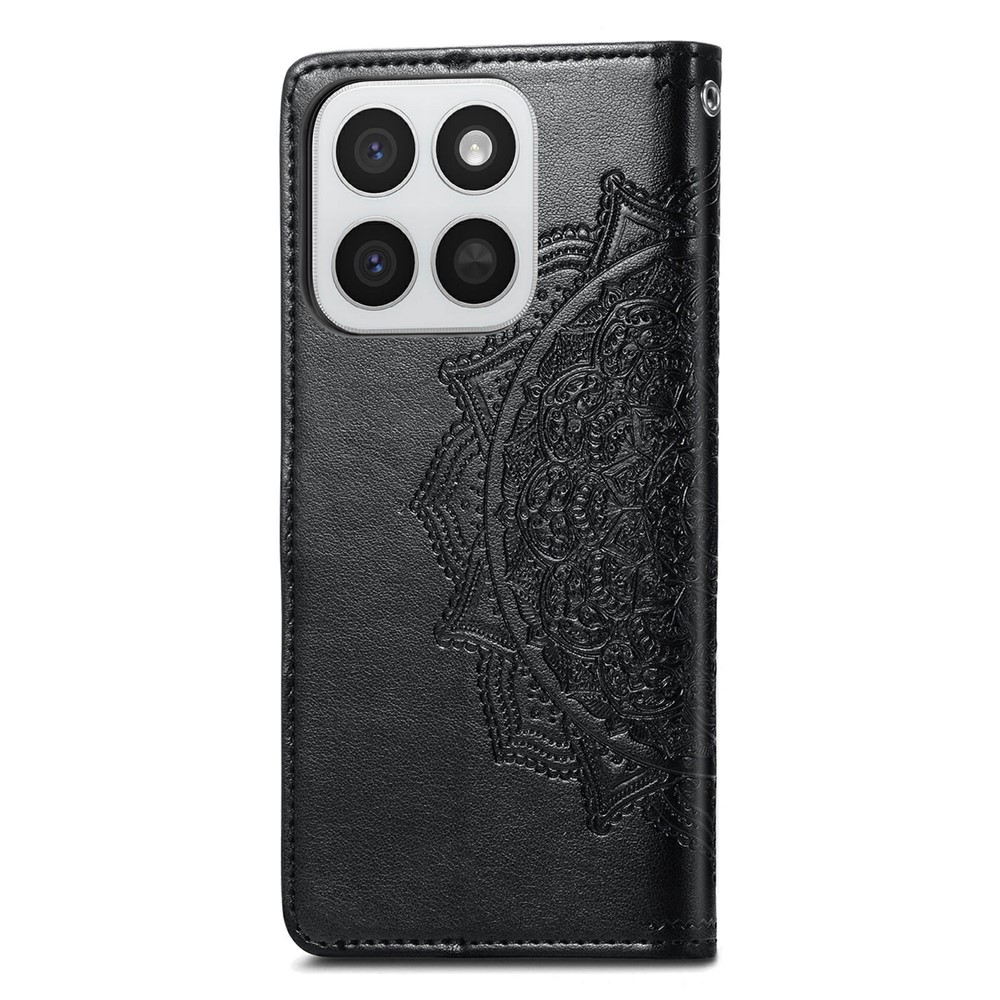  Honor 400 Smart Fodral Mandala Läder Svart - Teknikhallen.se