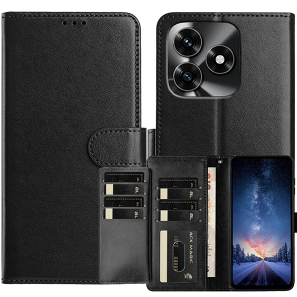  Honor X5c Plus Fodral Multifunktionellt Svart - Teknikhallen.se