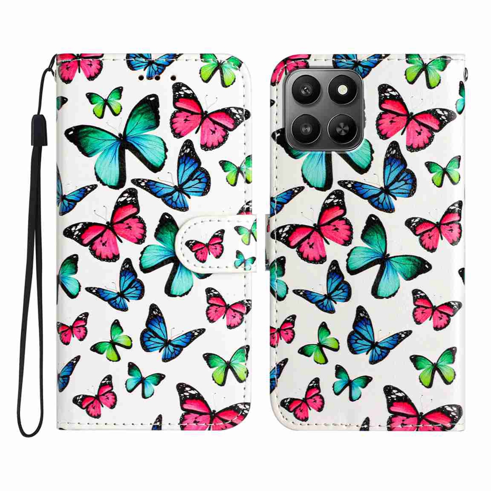  Honor 400 Smart Fodral Med Tryck Fjärilar - Teknikhallen.se