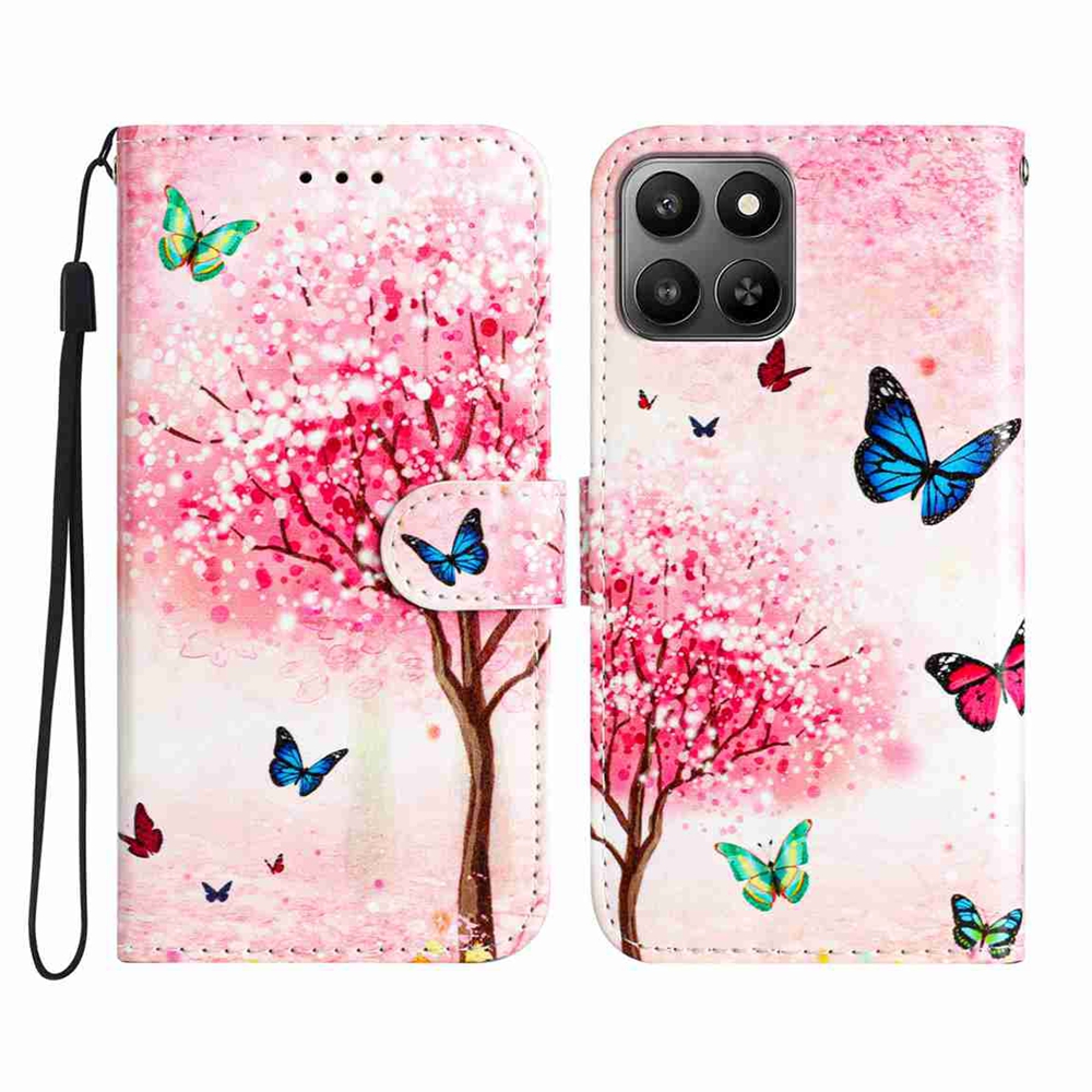  Honor 400 Smart Fodral Med Tryck Körsbärsträd - Teknikhallen.se