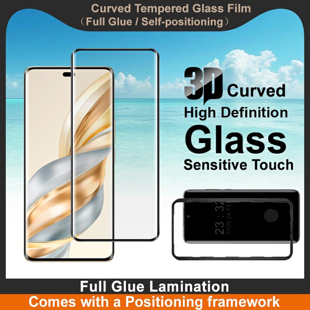 IMAK IMAK Honor Magic7 Lite Skärmskydd Heltäckande Härdat Glas - Teknikhallen.se