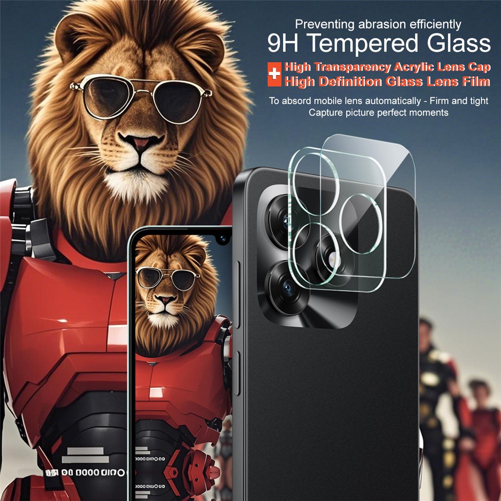 IMAK IMAK Honor X5c Plus Linsskydd Härdat Glas Transparent - Teknikhallen.se