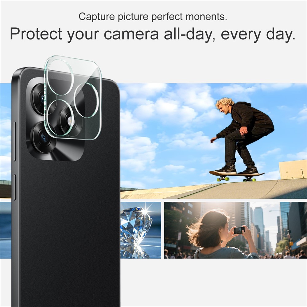 IMAK IMAK Honor X5c Plus Linsskydd Härdat Glas Transparent - Teknikhallen.se