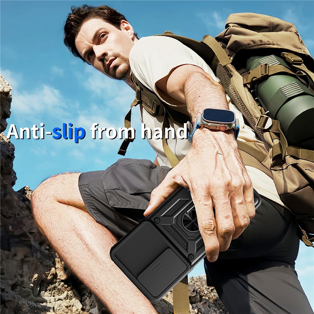  Motorola Moto G06 / G06 Power Skal CamShield Ring Hybrid - Teknikhallen.se