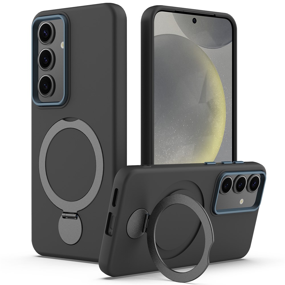  Samsung Galaxy S25 Plus/S24 Plus Skal MagSafe Kickstand Hybrid - Teknikhallen.se