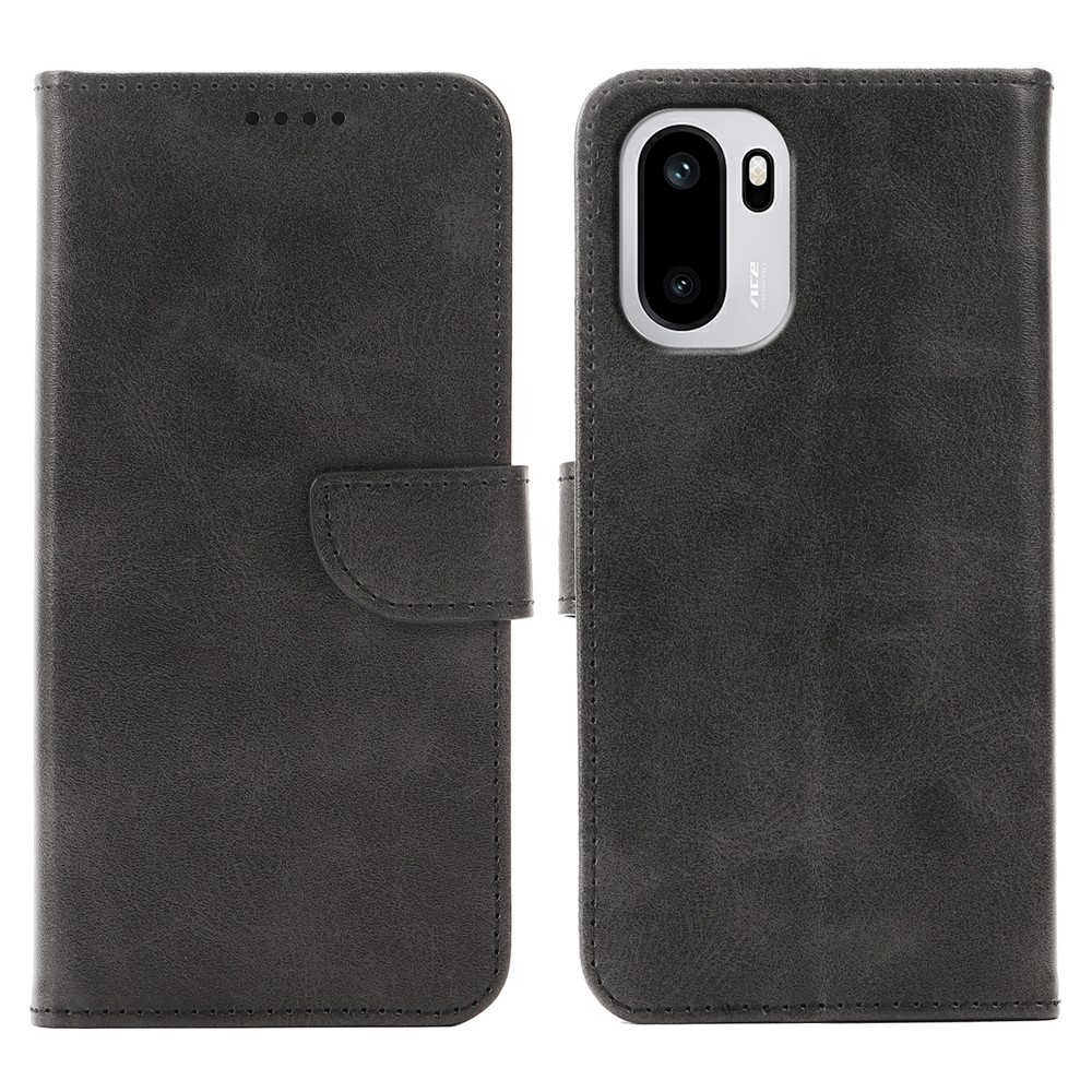  OnePlus 15R Plånboksfodral Läder Svart - Teknikhallen.se