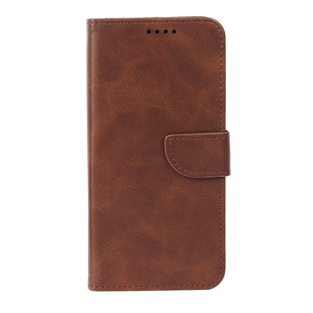  OnePlus 15R Plånboksfodral Läder Brun - Teknikhallen.se