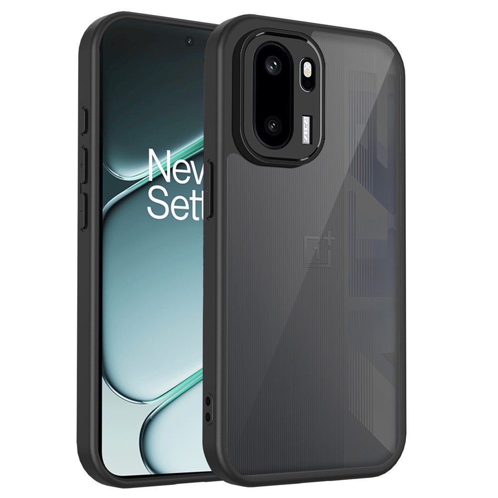  OnePlus 15R Skal Hybrid Transparent / Svart - Teknikhallen.se