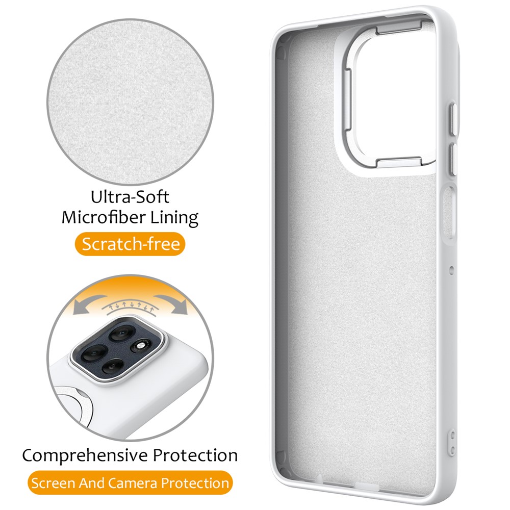  Motorola Edge 70 Skal MagSafe Kickstand Hybrid Vit - Teknikhallen.se