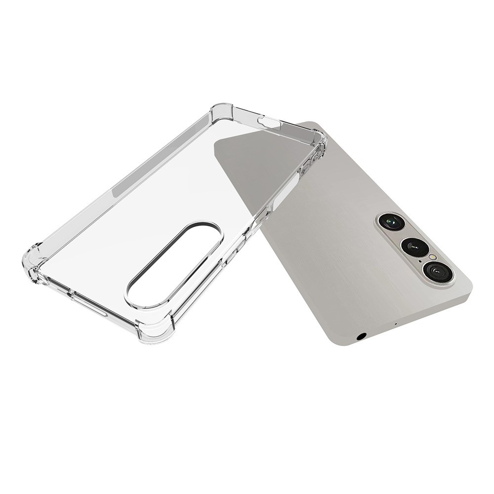  Sony Xperia 1 VII Skal TPU Shockproof Transparent - Teknikhallen.se