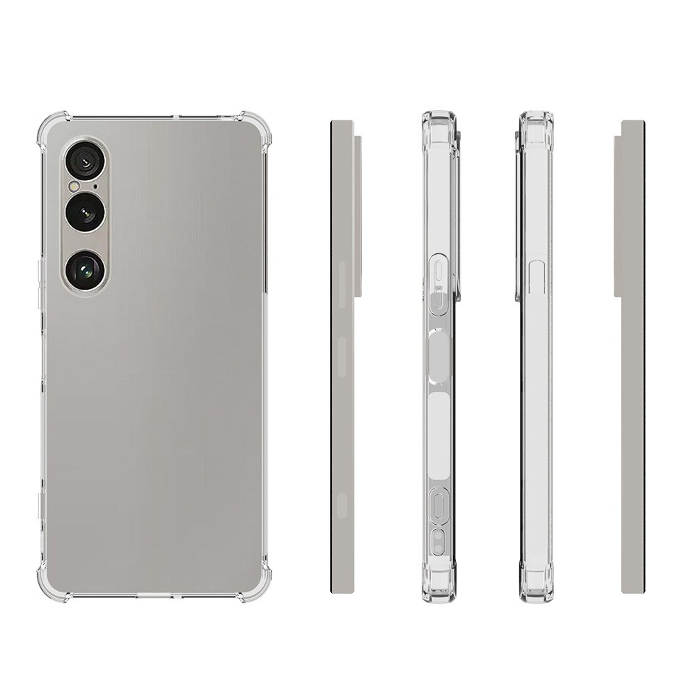  Sony Xperia 1 VII Skal TPU Shockproof Transparent - Teknikhallen.se
