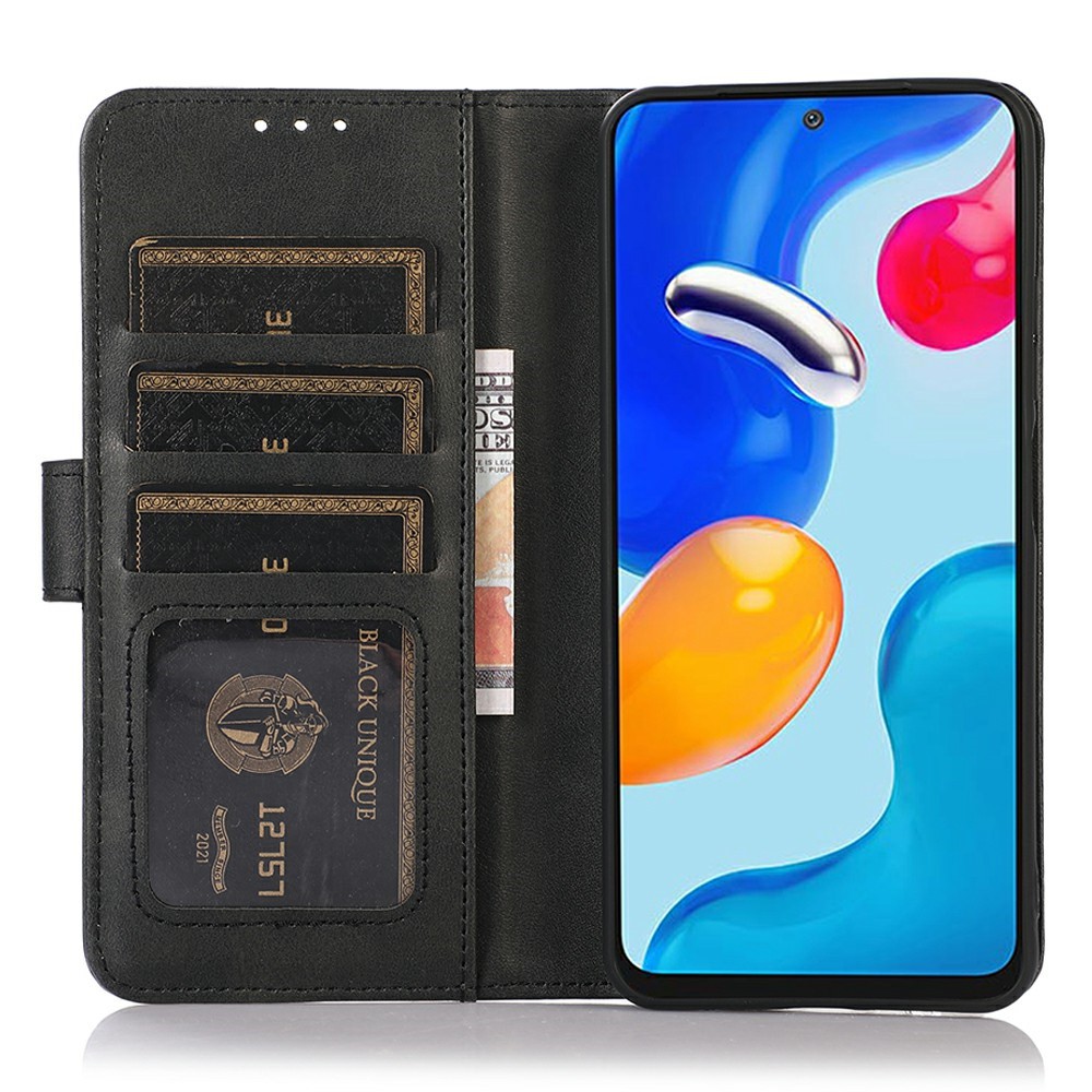  Sony Xperia 1 VII Plånboksfodral Läder Svart - Teknikhallen.se