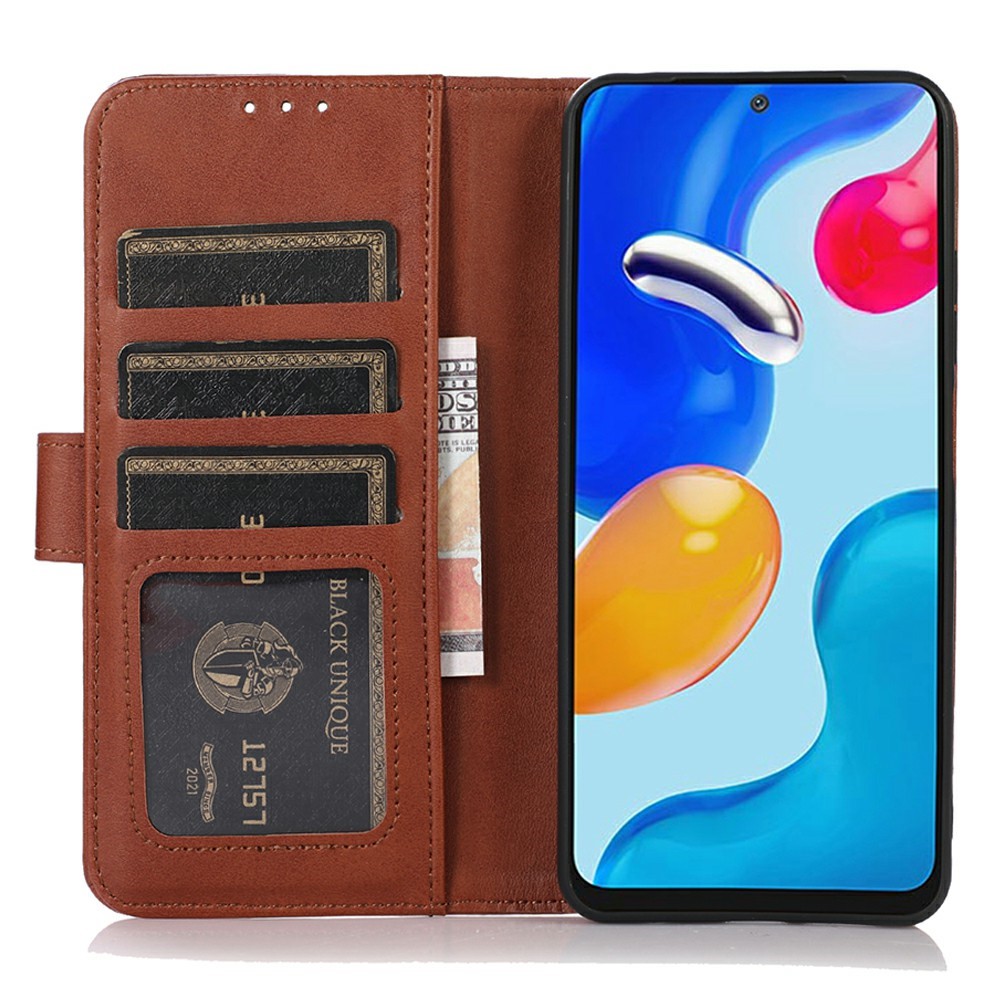  Sony Xperia 1 VII Plånboksfodral Läder Brun - Teknikhallen.se