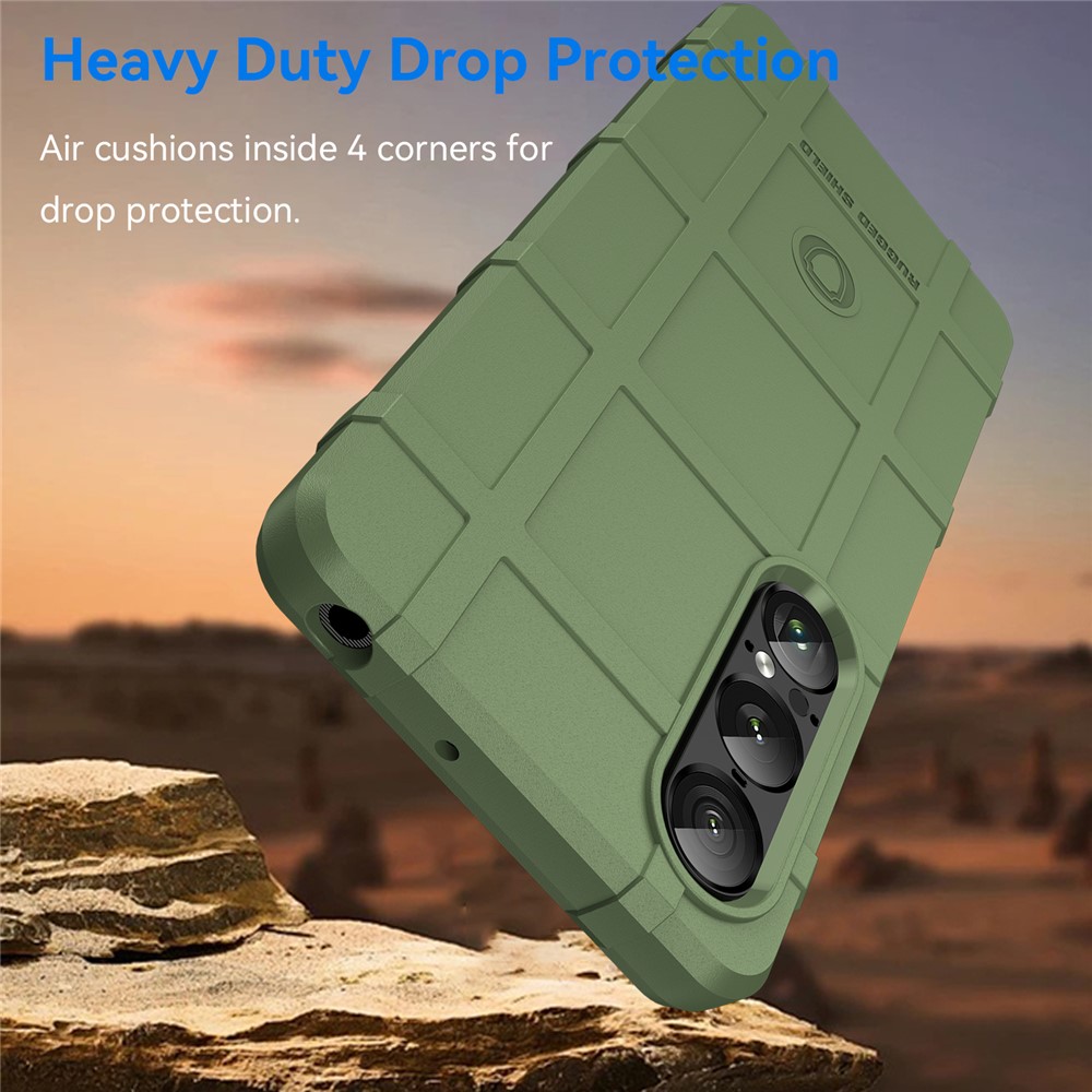  Sony Xperia 1 VII Skal Robust Grön - Teknikhallen.se