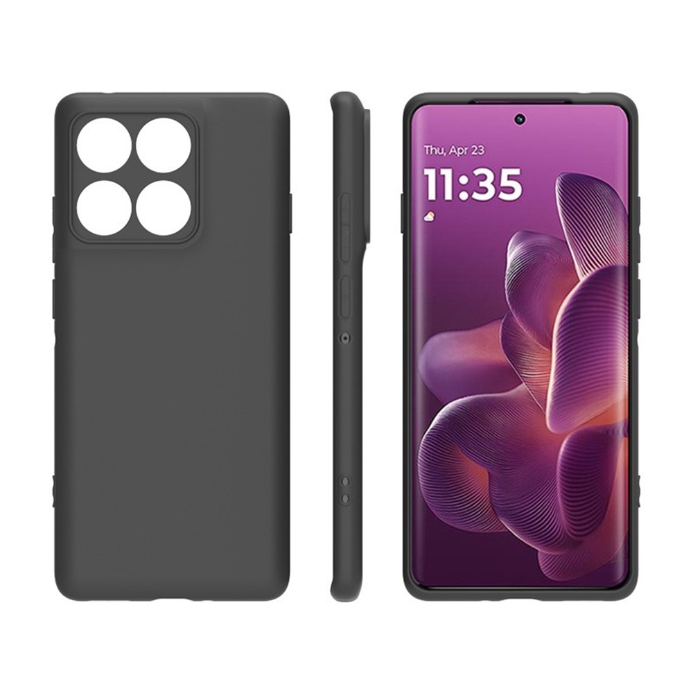  Motorola Edge 60 / 60 Fusion Skal Shockproof TPU Svart - Teknikhallen.se