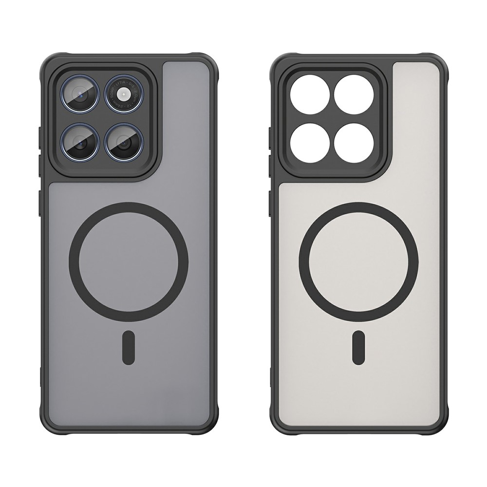  Motorola Edge 60 / 60 Fusion Skal MagSafe Hybrid Svart - Teknikhallen.se